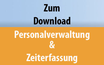 Softwaredownlaod Personalverwaltung & Zeiterfassung, Personalzeiterfassung